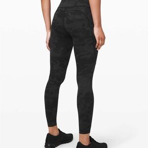 Lululemon Fast and Free Tight II 25" *Non-Reflective Nulux